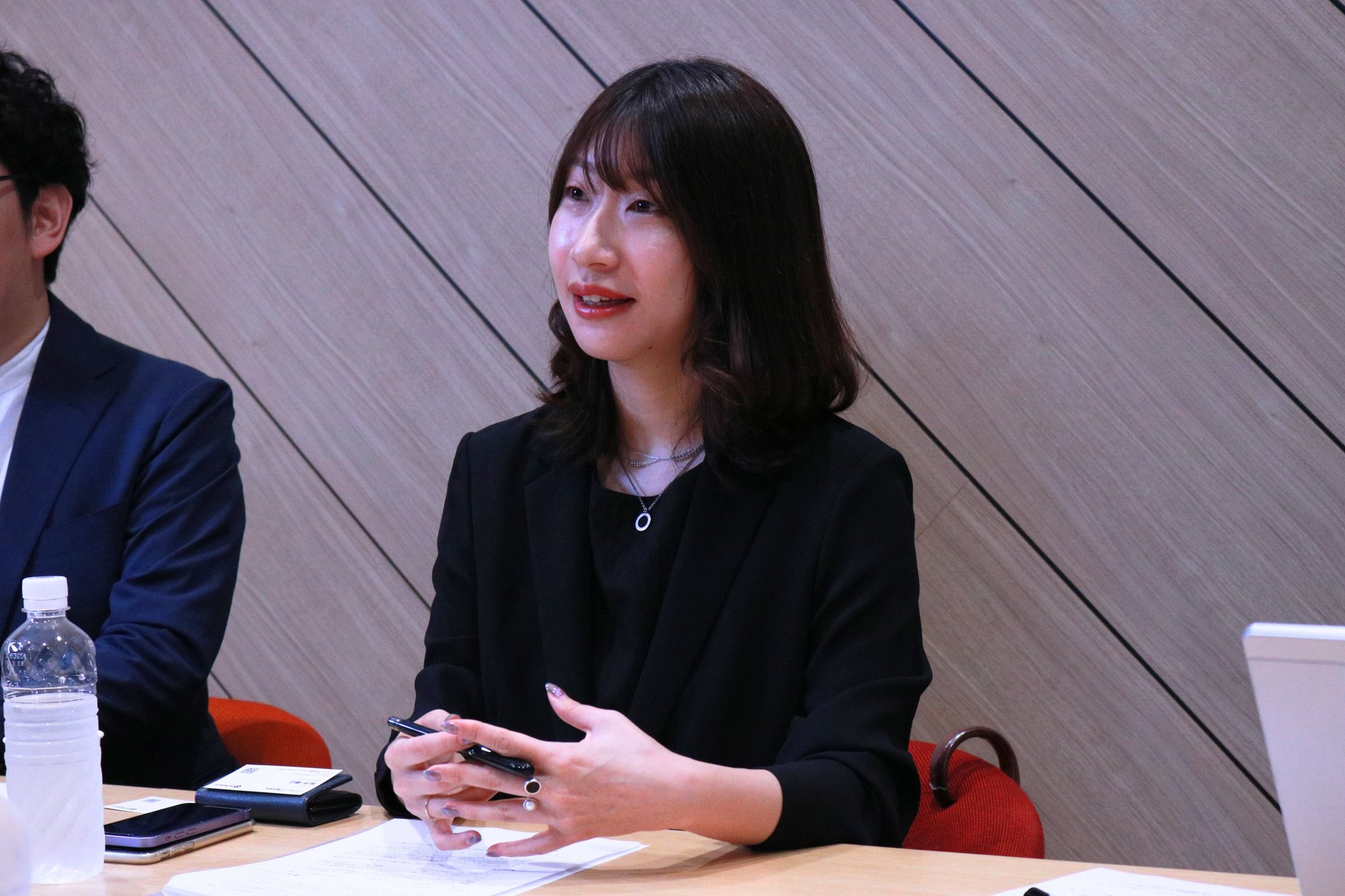 初めての外部人財活用にあたって感じた不安について語る、小野薬品工業BX推進部の担当者