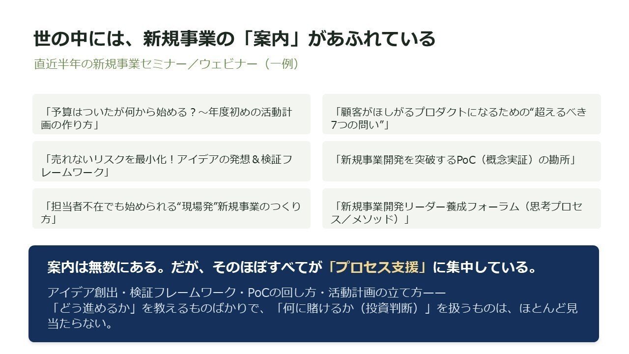 登壇資料のスライド:PoCは進んでいる。それでも、なぜ意思決定だけが進まないのか